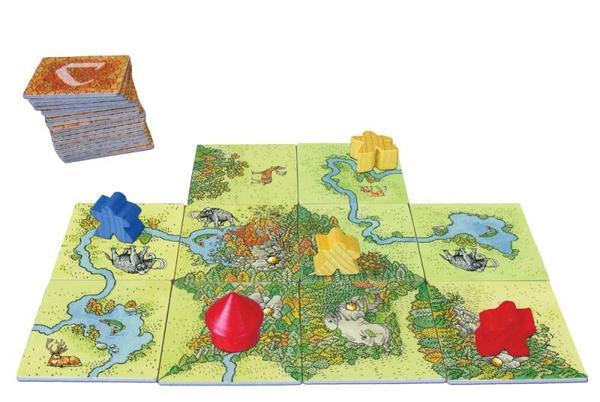 carcassonne rules meeple placement